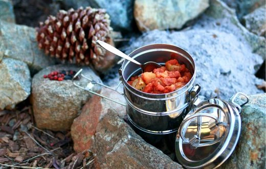 The best food storage gear and actual foo Storage while camping in the outdoor 